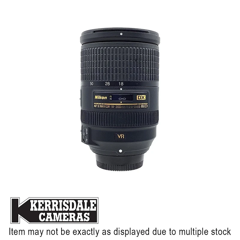 Nikon-Used 18-300mm F3.5-5.6 VR Lens – Good Condition - Nikon DX Mount – Used # 587.25A18300