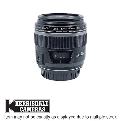 Canon-Used 60mm F2.8 Macro - Good Condition - Canon EFS Mount – Used # 587.156A60M