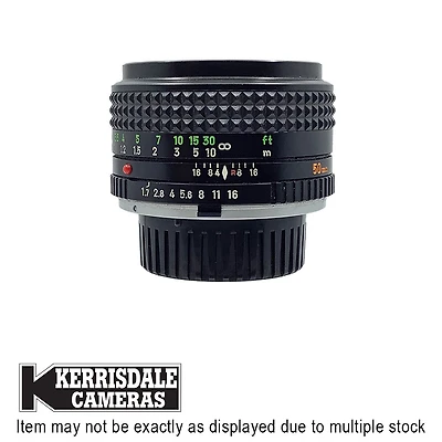Minolta-Used 50mm F1.7 (Or 45mm F2) - Minolta MD Mount – Used # 587.44920