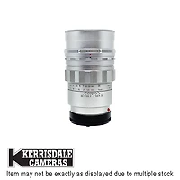 Leica-Used 90mm F2 Summicron Silver (MF) - Good Condition - Leica M Mount - Consignment # 588.32351