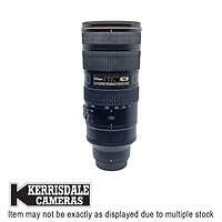 Nikon-Used 70-200mm F2.8 AFS G VR II - Fair Condition – Nikon FX Mount – Used # 587.25A70200V2F