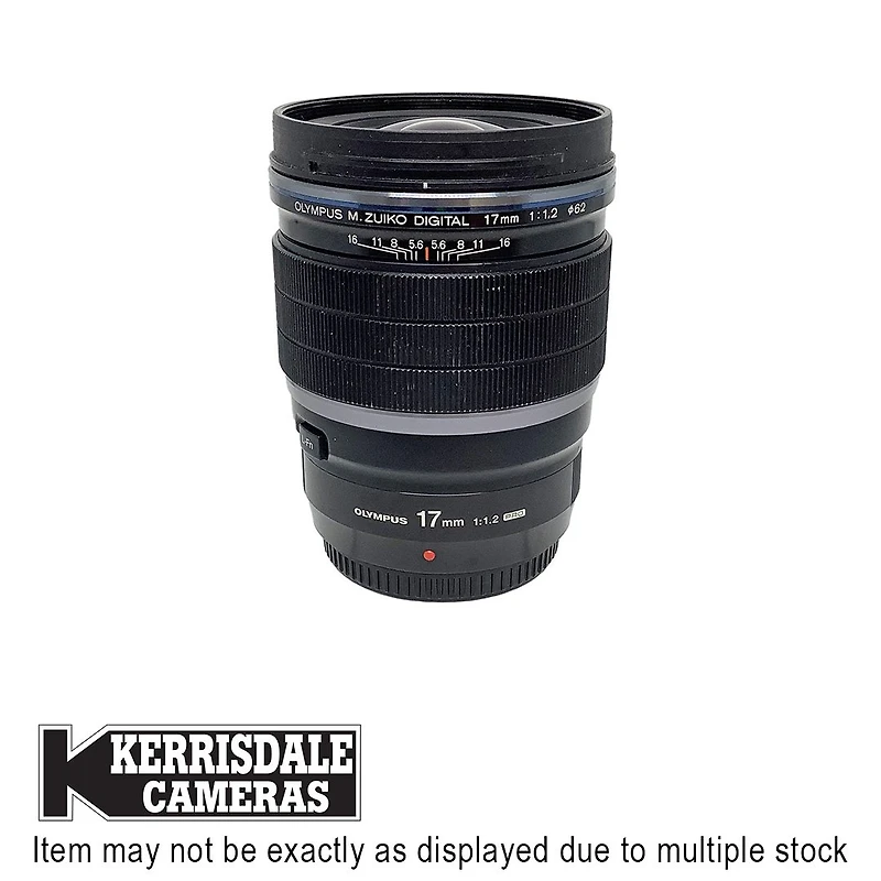 Olympus-Used 17mm F1.2 PRO (Black) - Good Condition - Micro Four Thirds Mount – Used # 587.166A1712