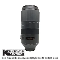 Sigma-Used 100-400mm F5-6.3 Contemporary DG OS HSM – Good Condition - Nikon FX Mount - Used # 587.25A100400S