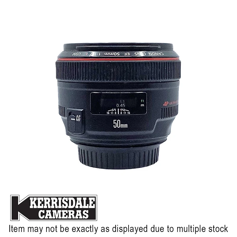Canon-Used 50mm F1.2 L USM – Good Condition - Canon EF Mount – Used # 587.156A12L
