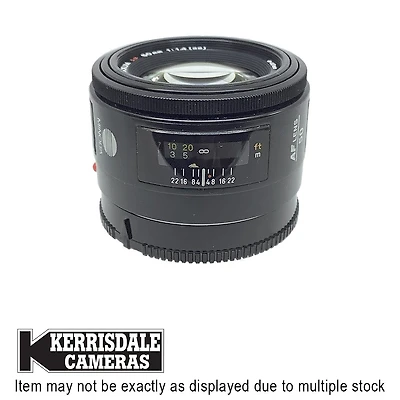 Minolta-Used 50mm F1.4 – Good Condition - Sony Maxxum A Mount – Used # 587.449A14