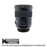Sigma-Used 50mm F1.4 ART DG - Fair Condition - Outer Wear Glass Good -  Nikon FX Mount – Used # 587.20410500X