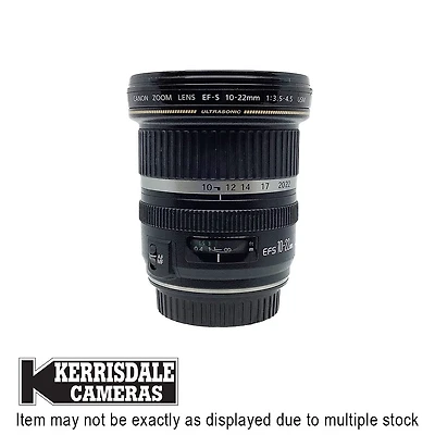 Canon-Used 10-22mm F3.5-4.5 USM - Good Condition - Canon EFS Mount – Used # 587.156A1022
