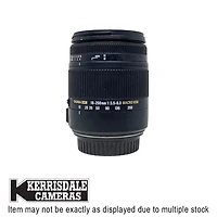 Sigma-Used 18-250mm F3.5-6.3 OS DC HSM - Good Condition - Canon EFS Mount - Used # 587.156A18250