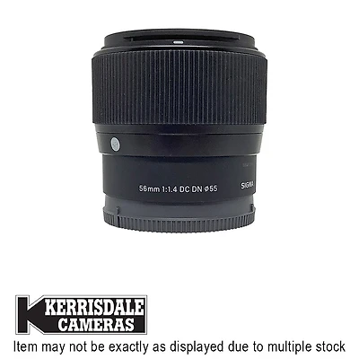 Sigma-Used 56mm F1.4 DC DN - Good Condition - Sony E Mount - Used # 587.575A56S