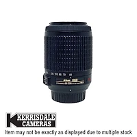 Nikon-Used 55-200mm F4-5.6 AFS VR – Good Condition - Nikon DX Mount - Used # 587.25A55200V