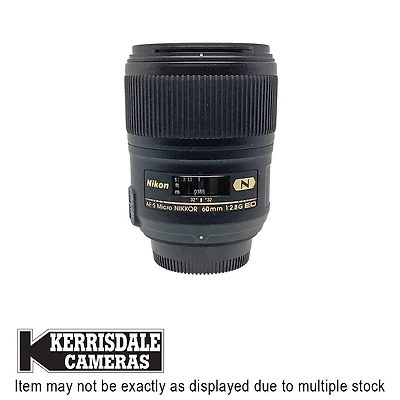Nikon-Used 60mm F2.8 Micro AFS G - Good Condition - Nikon FX Mount – Used # 587.25A60MG