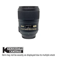 Nikon-Used 60mm F2.8 Micro AFS G - Good Condition - Nikon FX Mount – Used # 587.25A60MG