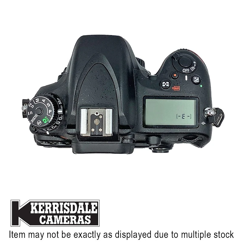 Nikon-Used D610 Body – 24.3MP 6FPS 1080p HD – Good Condition - Nikon FX Mount – Used # 587.NID610
