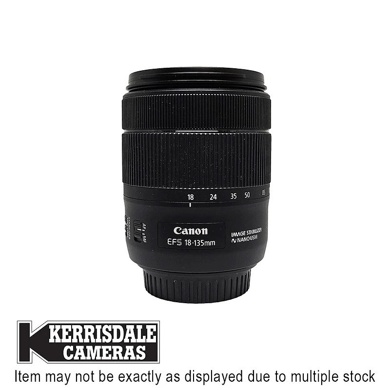 Canon-Used 18-135mm F3.5-5.6 IS USM NANO - Good Condition - Canon EFS Mount -  Used # 587.156A18135USM