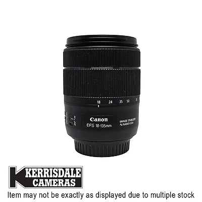 Canon-Used 18-135mm F3.5-5.6 IS USM NANO - Good Condition - Canon EFS Mount -  Used # 587.156A18135USM
