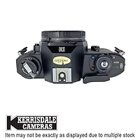 Nikon-Used EM Body -- Good Condition - 35mm Film SLR - Nikon F MF  Mount - Used # 587.25EM