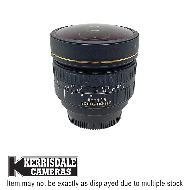 Samyang-Used 8mm F3.5 Fisheye (MF) - Nikon DX Mount - Used # 587.18123500X