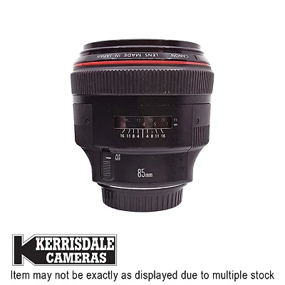 Canon-Used 85mm F1.2 L II Lens – Good Condition - Canon EF Mount – Used # 587.156A85L2