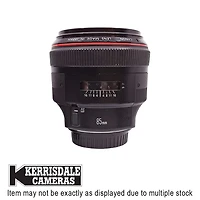 Canon-Used 85mm F1.2 L II Lens – Good Condition - Canon EF Mount – Used # 587.156A85L2