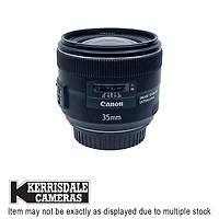 Canon-Used 35mm F2 IS USM - Good Condition - Canon EF Mount - Used # 587.156A35IS