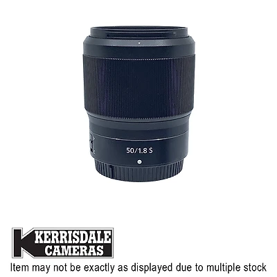 Nikon-Used 50mm F1.8 S – Good Condition - Nikon Z FX Mount – Used # 587.25A18Z