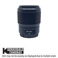 Nikon-Used 50mm F1.8 S – Good Condition - Nikon Z FX Mount – Used # 587.25A18Z