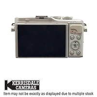 Olympus-Used E-PL9 Body (White) With 14-42mm EZ Lens 16 MP - Fair Condition - Crack In Screen But Works Ok – Micro Four Thirds Mount – Used # 587.20527300X