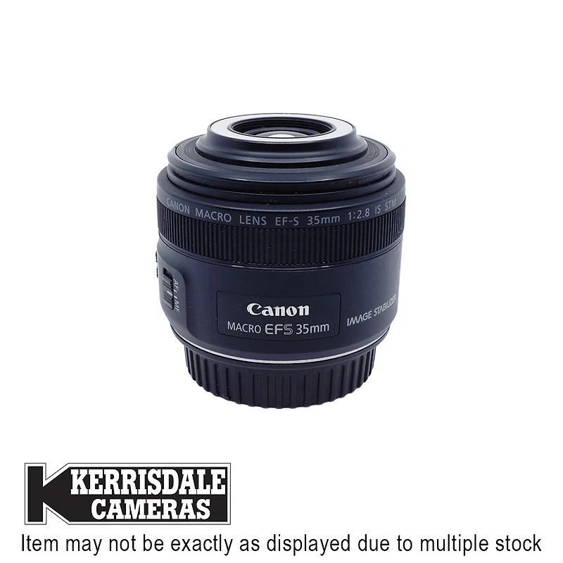 Canon-Used 35mm F2.8 IS STM Macro - Good Condition - Canon EFS Mount – Used # 587.156A35M