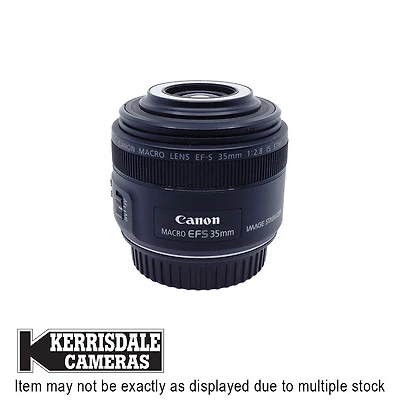 Canon-Used 35mm F2.8 IS STM Macro - Good Condition - Canon EFS Mount – Used # 587.156A35M