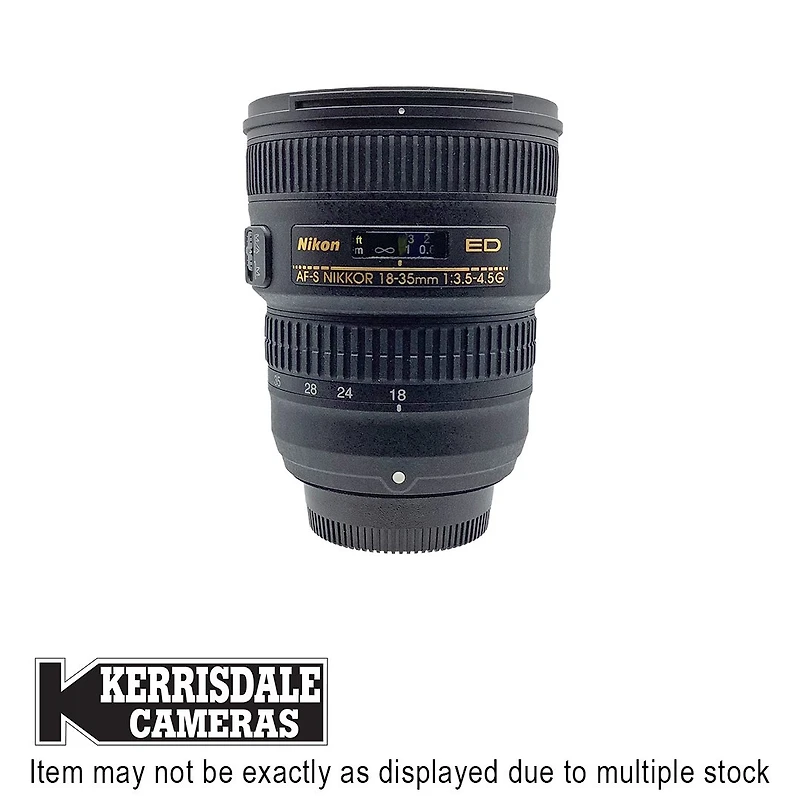 Nikon-Used 18-35mm F3.5-4.5 AFS G - Good Condition – Nikon FX Mount – Used # 587.25A1835G