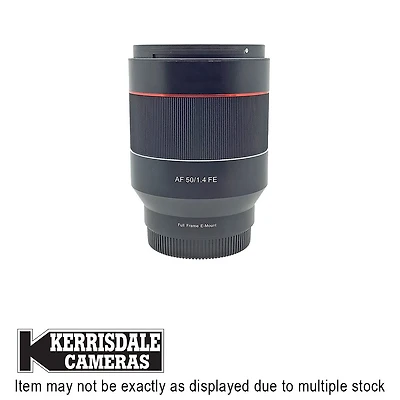 Samyang-Used 50mm F1.4 AF Lens - Good Condition - Sony FE Mount - Used # 587.21206701X