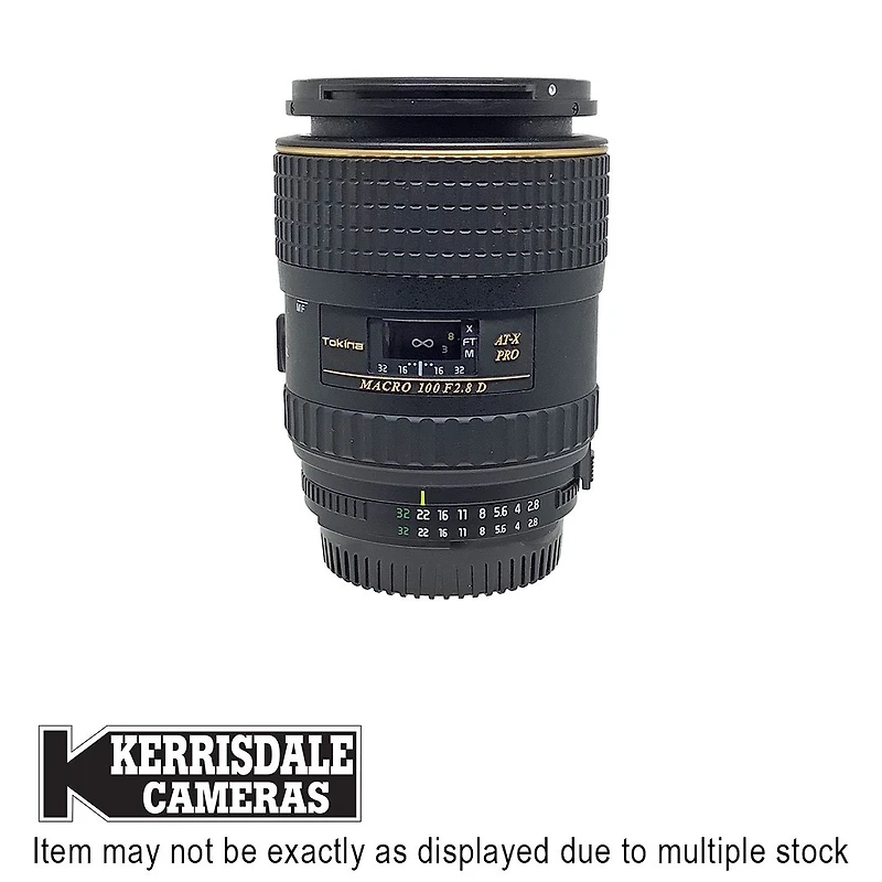 Tokina-Used 100mm F2.8 Macro ATX PRO AFD - Good Condition - Nikon FX Mount – Used # 587.20628500X
