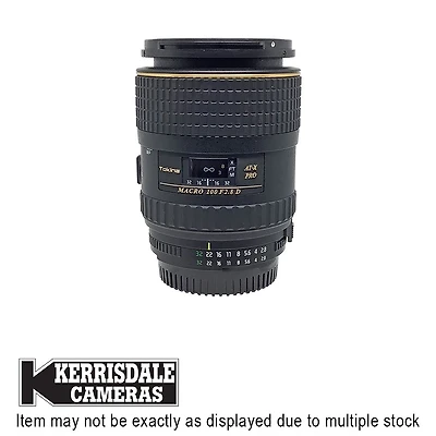 Tokina-Used 100mm F2.8 Macro ATX PRO AFD - Good Condition - Nikon FX Mount – Used # 587.20628500X
