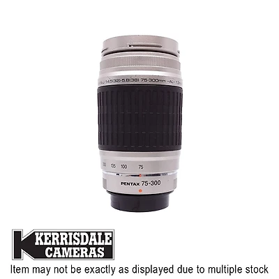 Pentax-Used 75-300mm Silver F4.5-5.8 FA-J - Pentax AF Mount - Used # 587.19731700X