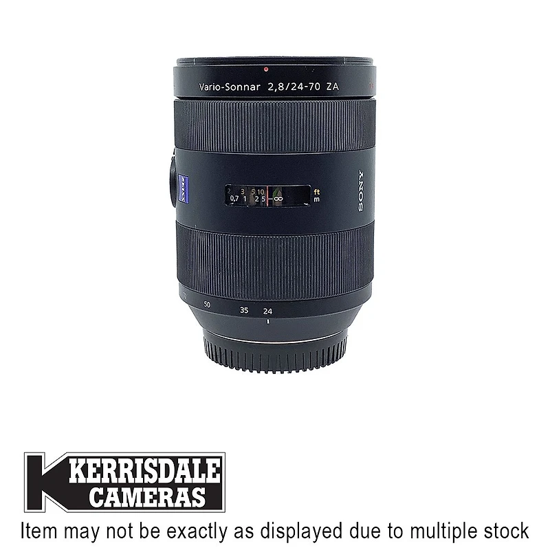 Sony-Used 24-70mm F2.8 T* SSM - Good Condition - Sony A Mount - Used # 587.575A2470