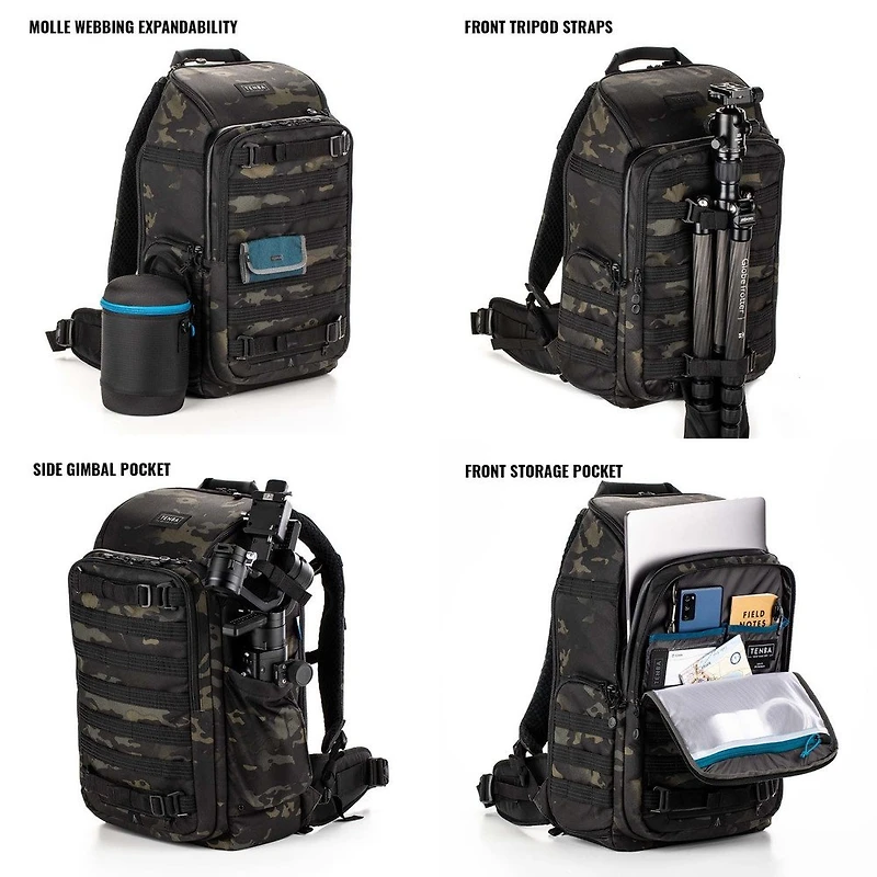 Tenba Axis V2 24L Backpack - Multicam Black