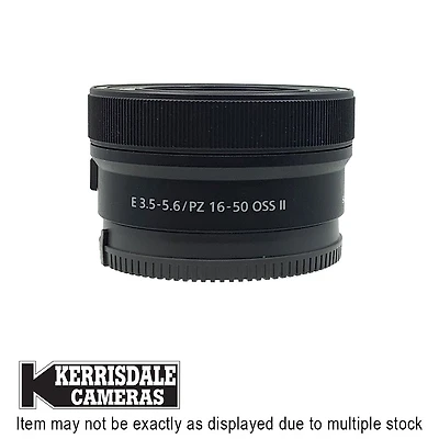 Sony-Used 16-50mm F3.5-5.6 II OSS PZ - Good Condition - Sony E Mount - Used # 587.575A1650B2