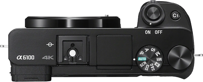 Sony A6100 Interchangeable Lens Camera with E PZ 16-50mm f3.5-5.6 OSS II Lens - Black