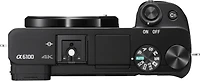 Sony A6100 Interchangeable Lens Camera with E PZ 16-50mm f3.5-5.6 OSS II Lens - Black