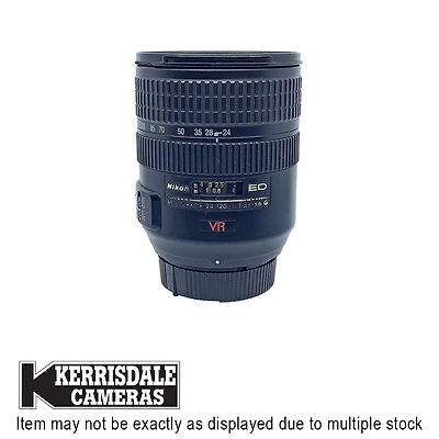 Nikon-Used 24-120mm F3.5-5.6 AF VR - Fair Condition - Nikon FX Mount – Used # 587.18422100