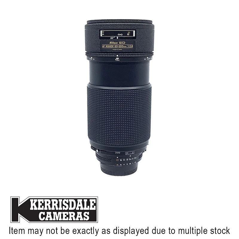 Nikon-Used 80-200mm F2.8 AFD - Push Pull Style Lens - Good Condition - Nikon FX Mount – Used # 587.25A8020028