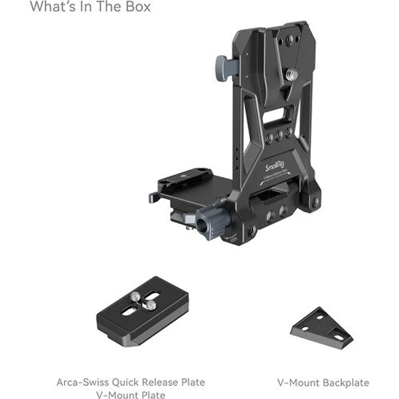 Smallrig Compact V-Mount Battery Mounting System 4064B