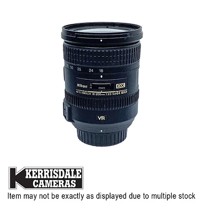 Nikon-Used 18-200mm F3.5-5.6 VR II AFS - Good Condition – Nikon DX Mount – Used # 587.25A18200V2