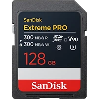 Sandisk Extreme PRO SDXC UHS-II Card - V90 - 128GB