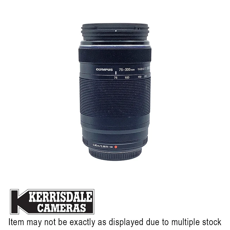 Olympus-Used 75-300mm II BLK F4.8-6.7 – Good Condition - Micro Four Thirds Mount – Used # 587.166A75300V2