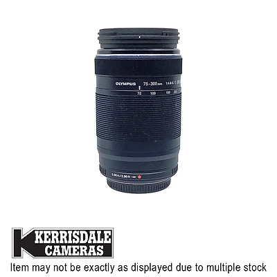 Olympus-Used 75-300mm II BLK F4.8-6.7 – Good Condition - Micro Four Thirds Mount – Used # 587.166A75300V2