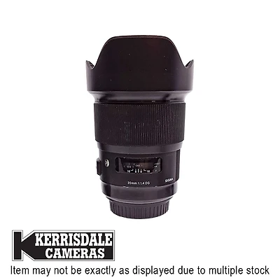 Sigma-Used 20mm F1.4 ART – Good Condition - Canon EF Mount – Used # 587.156A20S