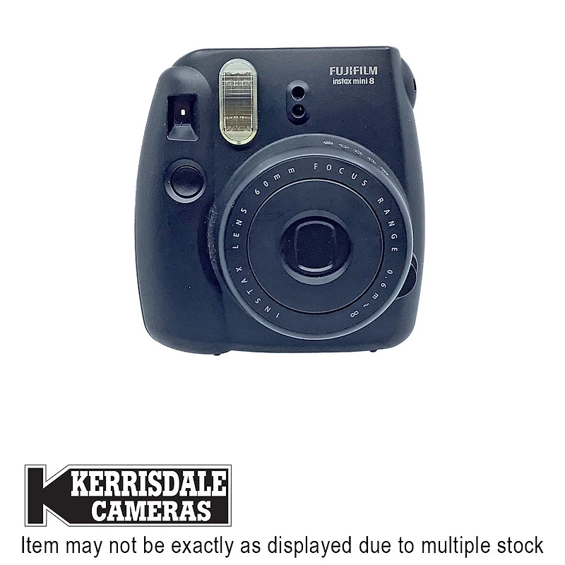 Fujifilm-Used Fujifilm Instax Mini 8 Black Camera - Good Condition - Used # 587.21003101