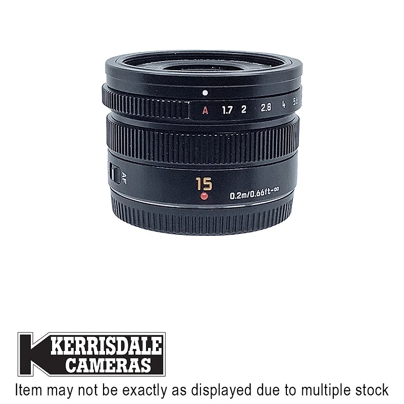 Panasonic-Used 15mm F1.7 Leica - Good Condition - Micro Four Thirds Mount – Used # 587.471A15