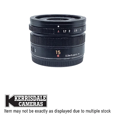 Panasonic-Used 15mm F1.7 Leica - Good Condition - Micro Four Thirds Mount – Used # 587.471A15